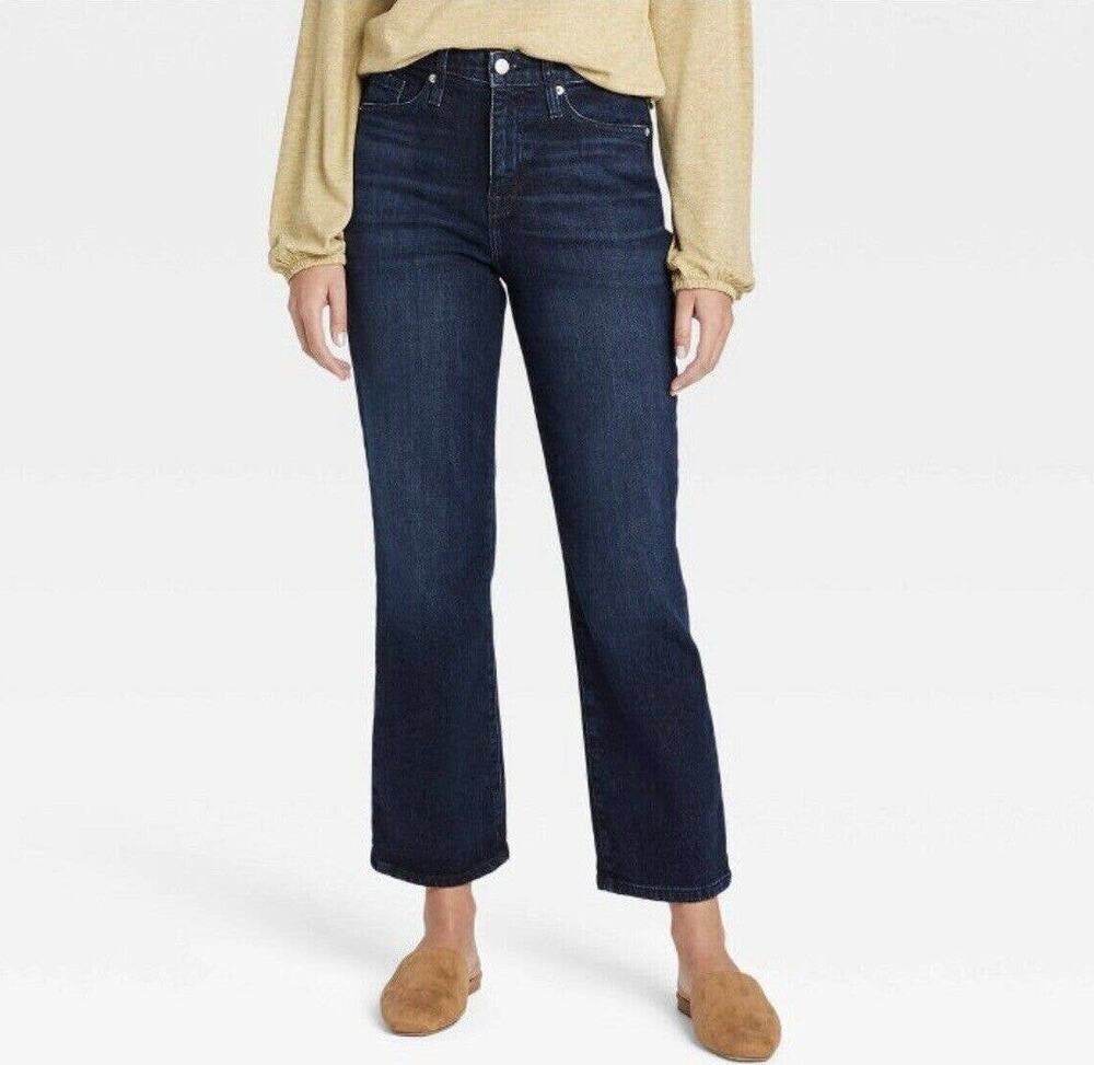A New Day High Rise Slim Fit Stretch Bootcut Jeans 2 NEW